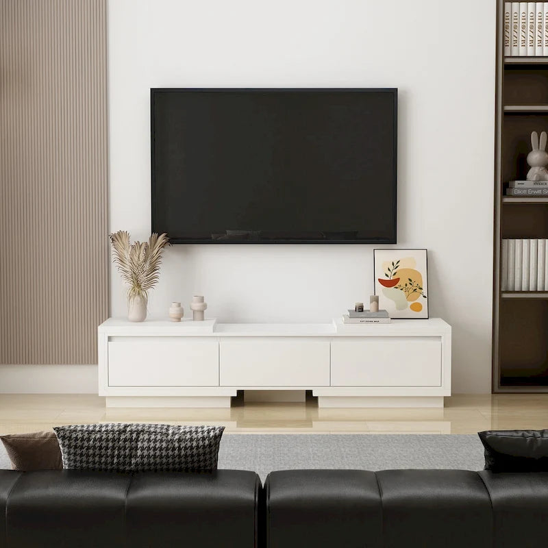 Meuble TV extensible de style moderne