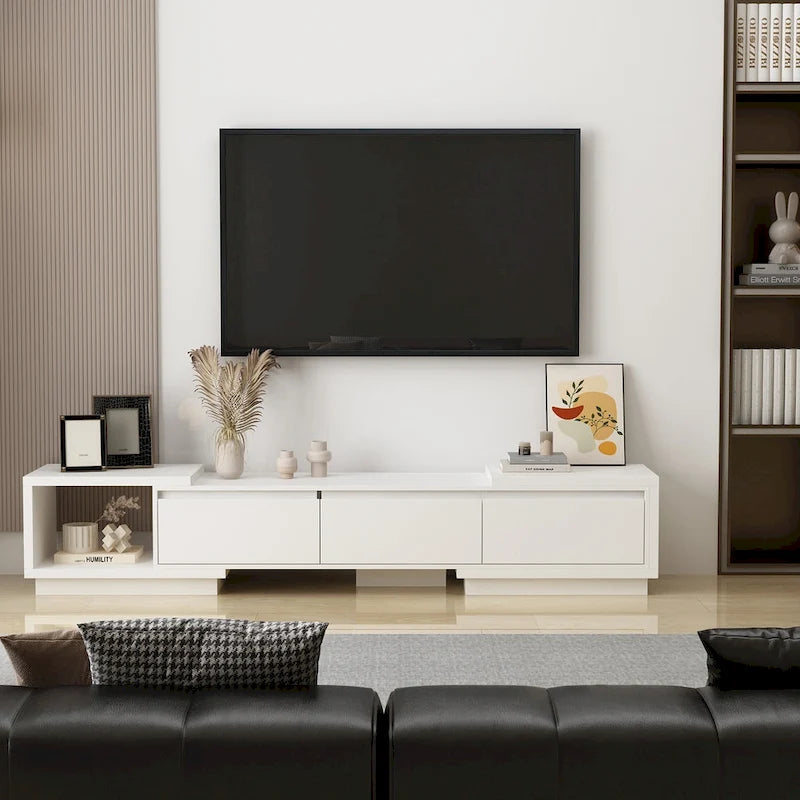 Meuble TV extensible de style moderne