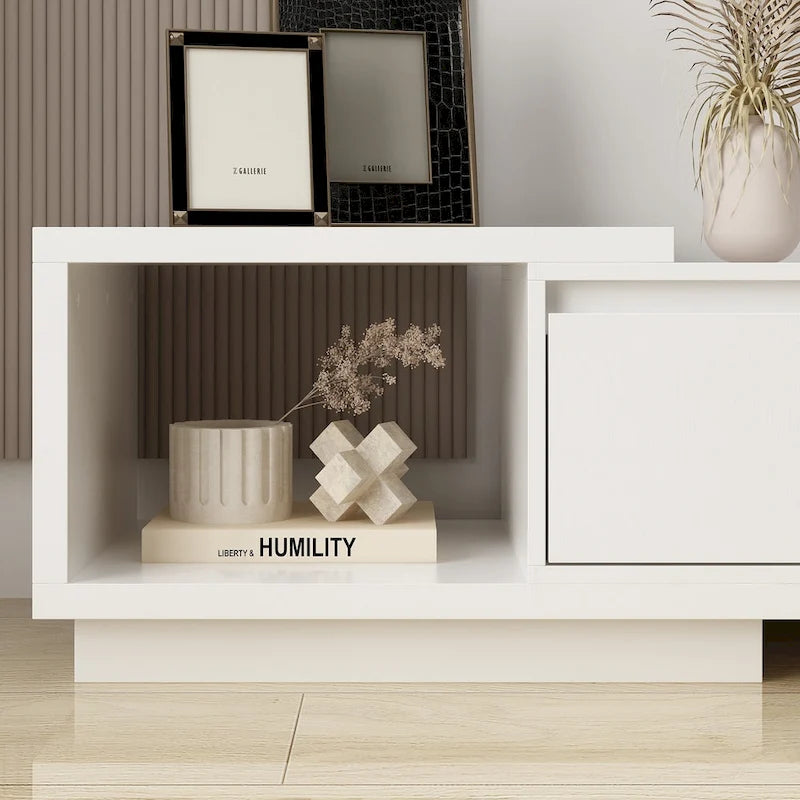 Meuble TV extensible de style moderne