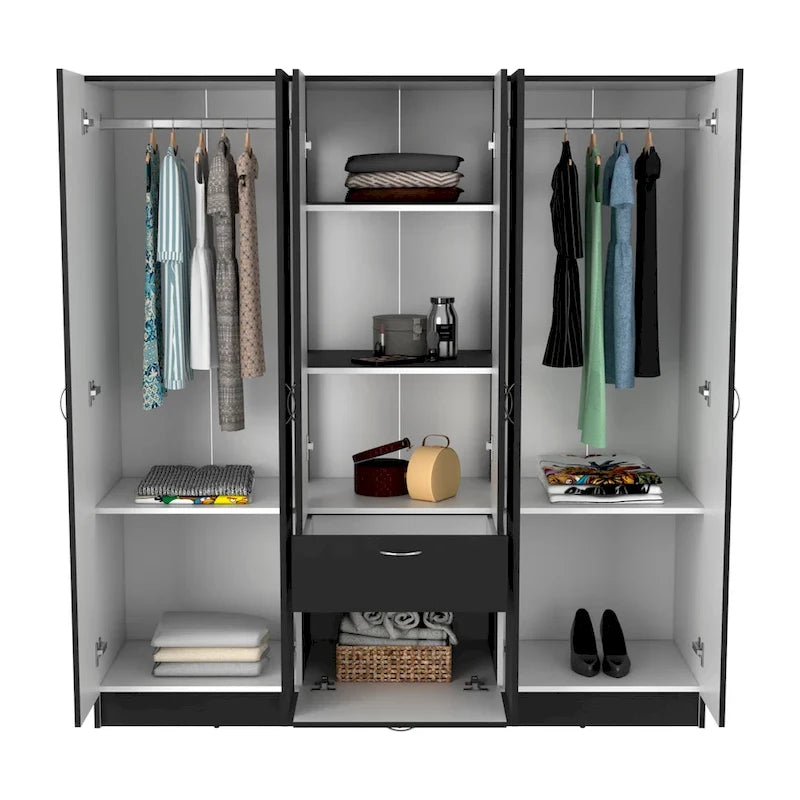Armoire six portes