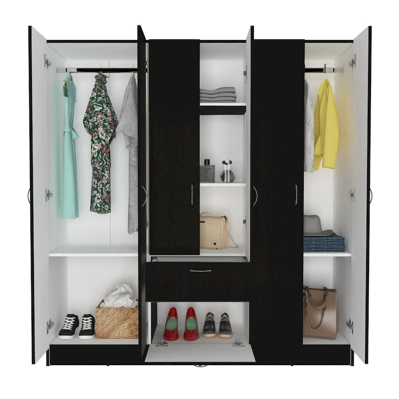 Armoire six portes