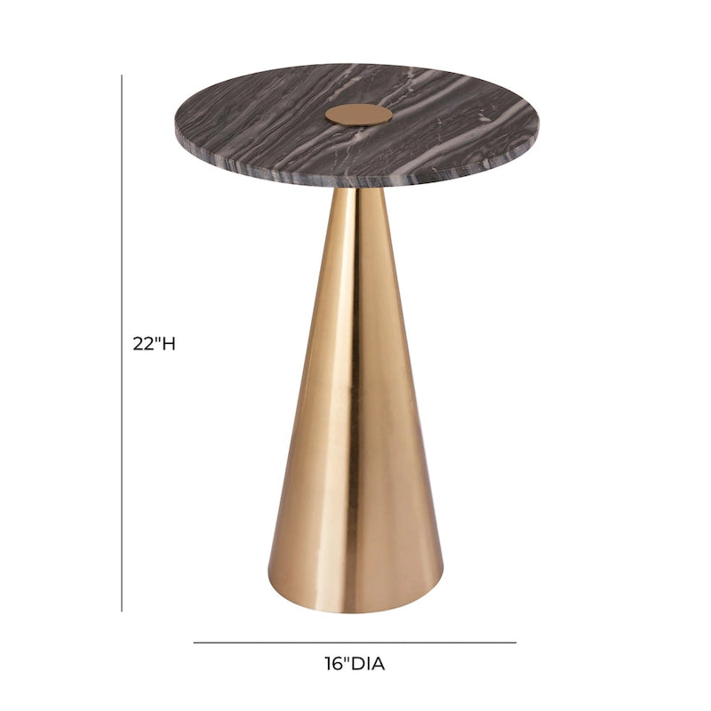 Table d'appoint en marbre