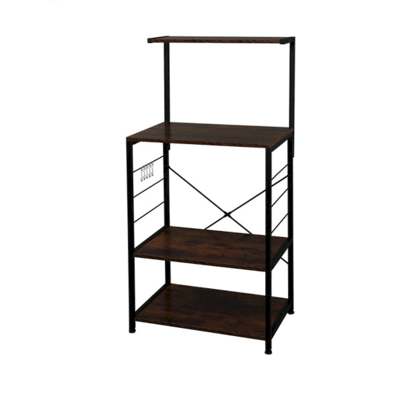 Étagère de rangement de cuisine en bois