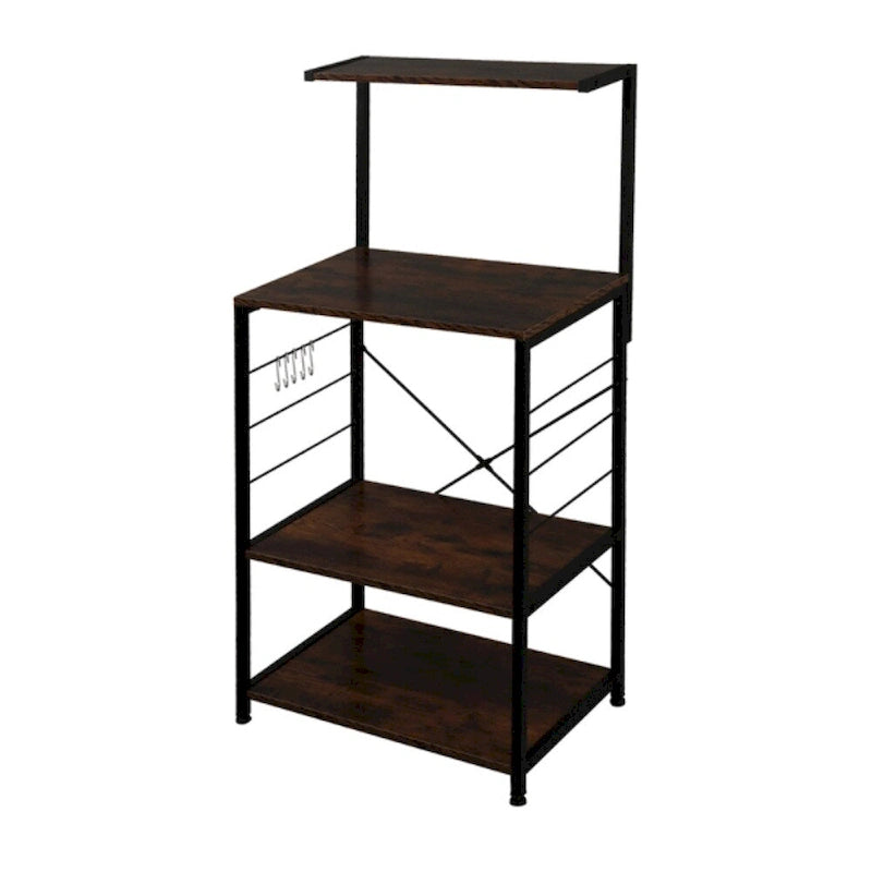 Étagère de rangement de cuisine en bois