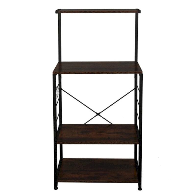 Étagère de rangement de cuisine en bois