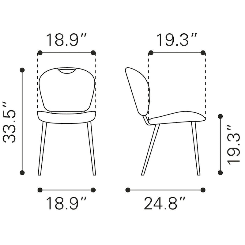 Chaise de salle à manger
