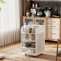Îlot de Rangement de Cuisine Mobile Minimaliste