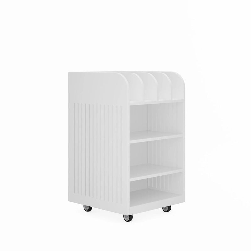 Îlot de Rangement de Cuisine Mobile Minimaliste