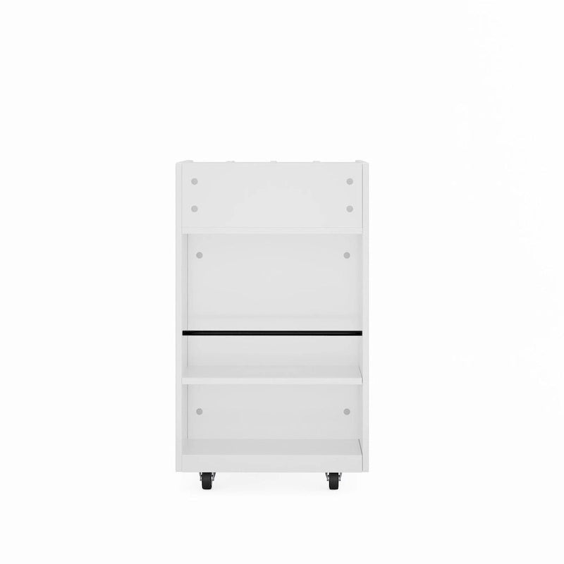 Îlot de Rangement de Cuisine Mobile Minimaliste