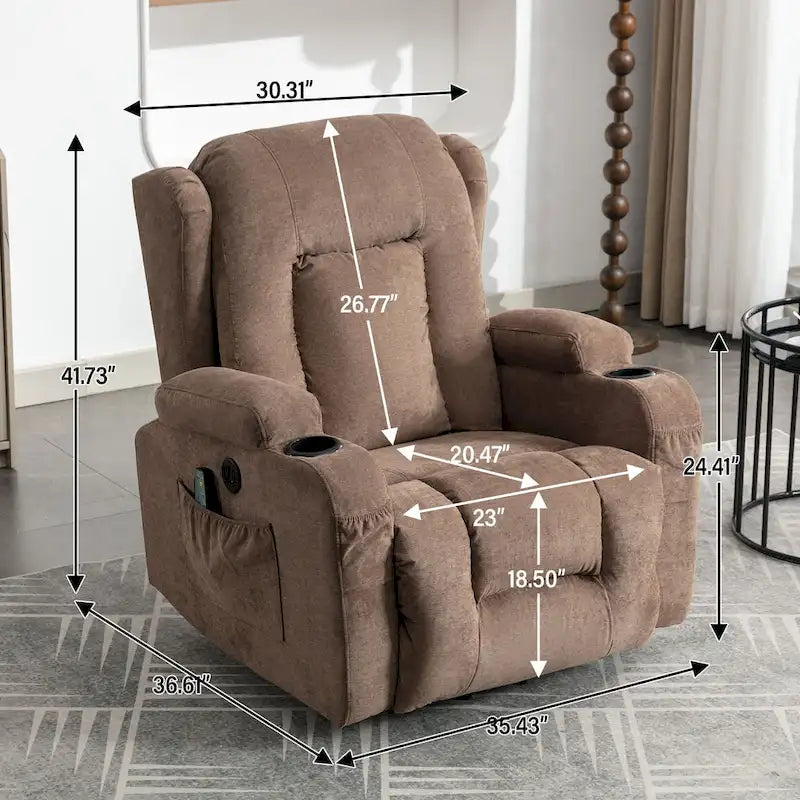 Fauteuil inclinable électrique releveur