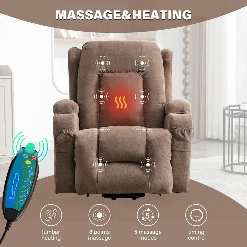 Fauteuil inclinable électrique releveur