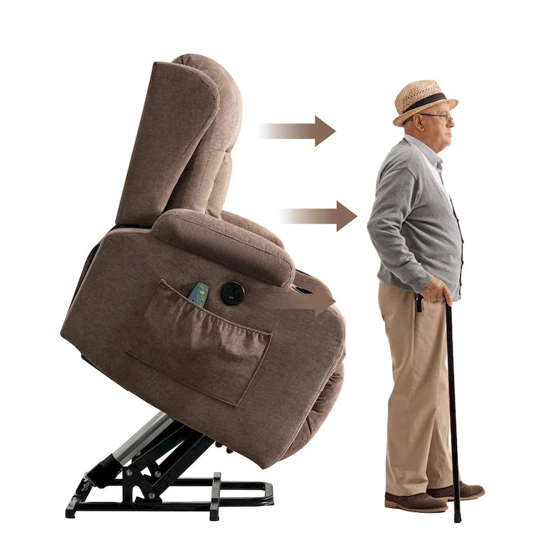 Fauteuil inclinable électrique releveur