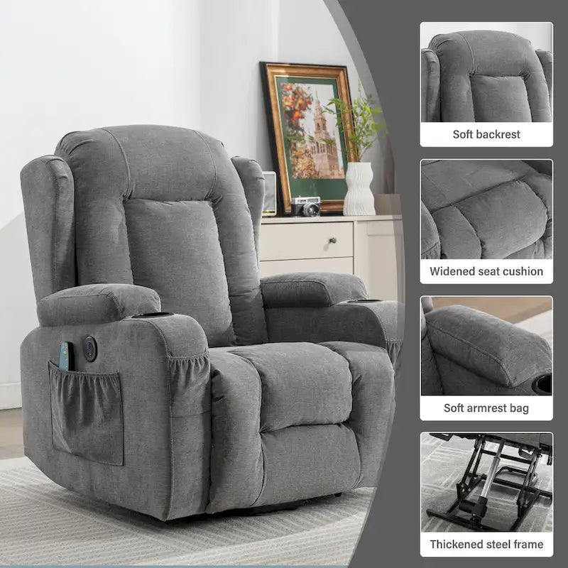 Fauteuil inclinable électrique releveur