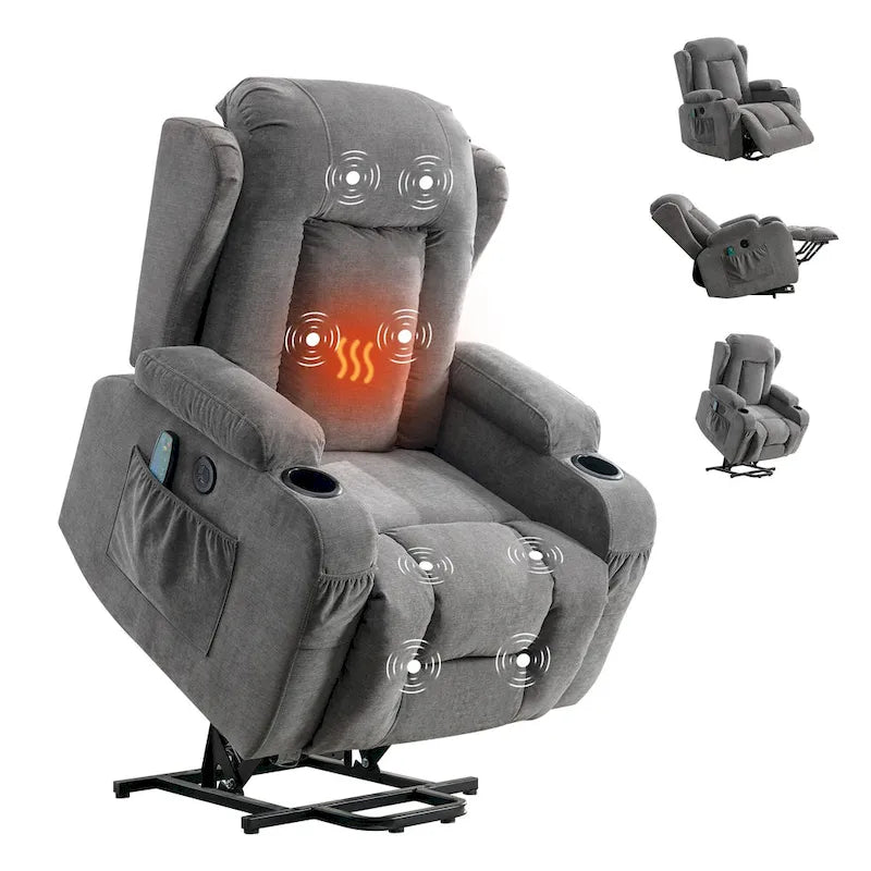 Fauteuil inclinable électrique releveur