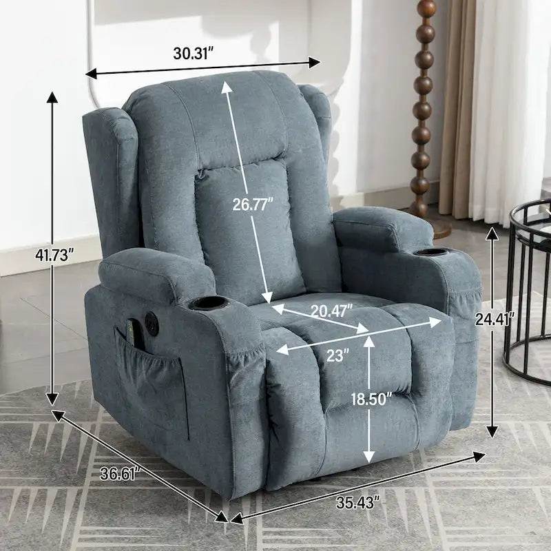 Fauteuil inclinable électrique releveur