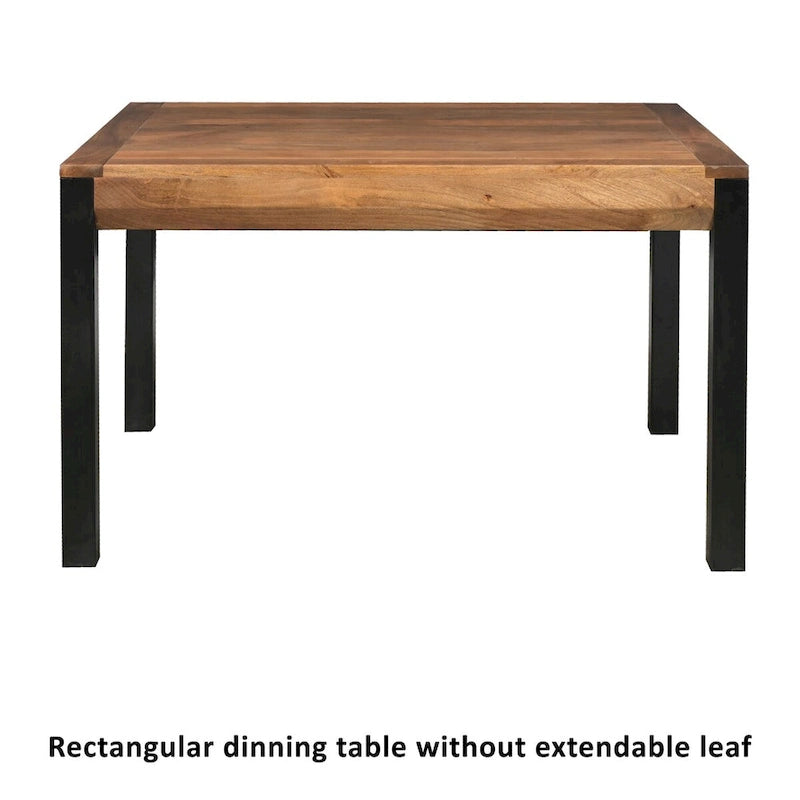 Table à manger rectangulaire extensible