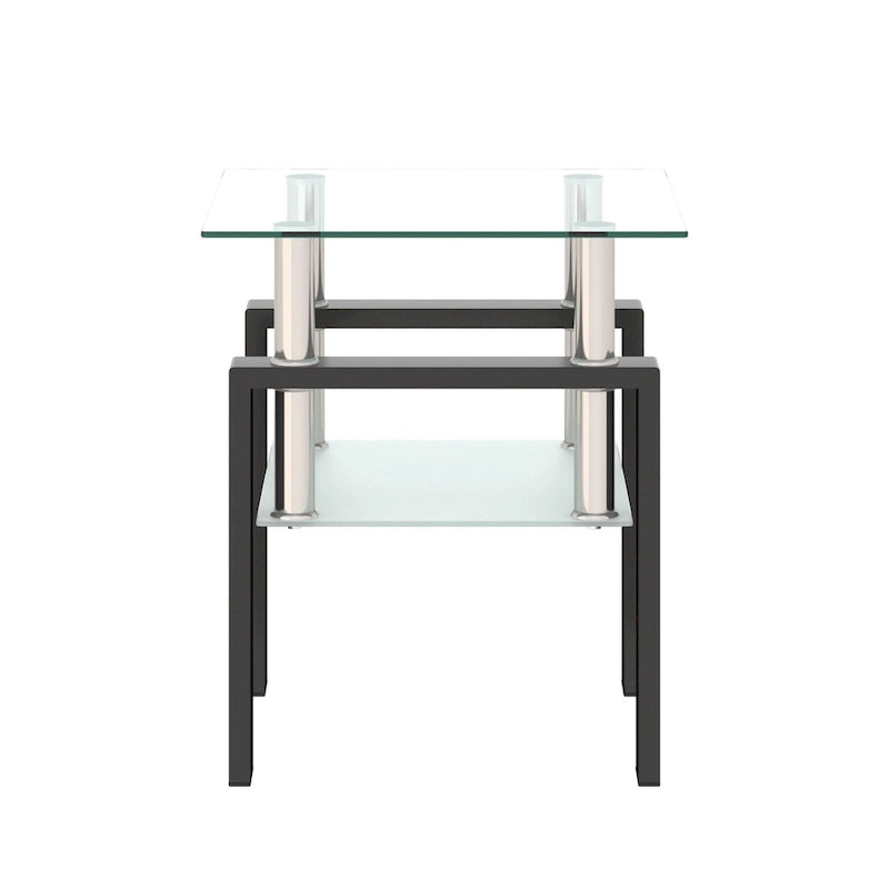 Table basse en verre trempé
