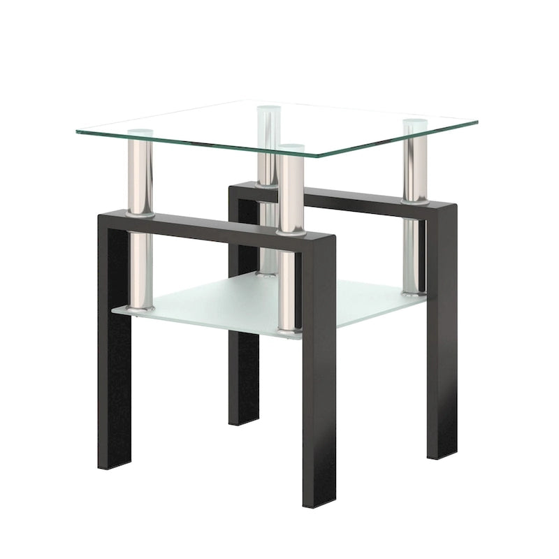 Table basse en verre trempé