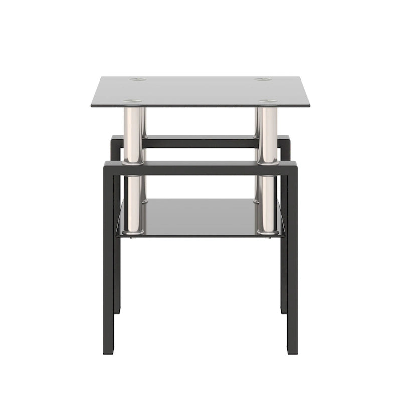 Table basse en verre trempé