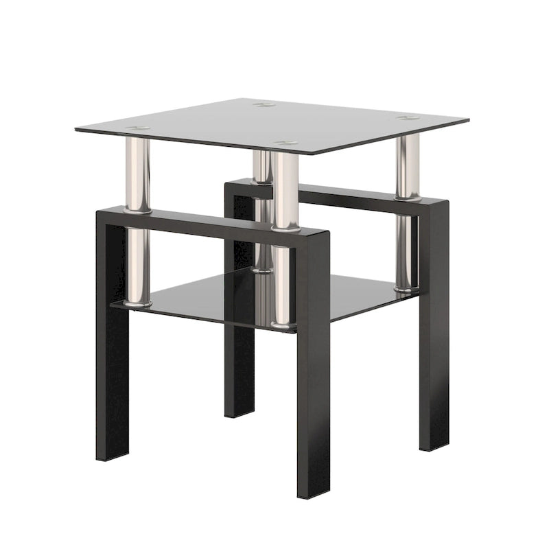 Table basse en verre trempé
