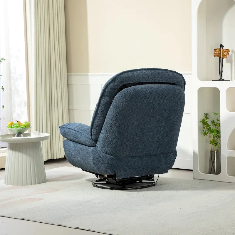 Fauteuil inclinable pivotant à 360 degrés en chenille