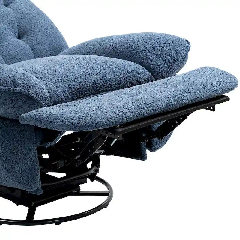 Fauteuil inclinable pivotant à 360 degrés en chenille