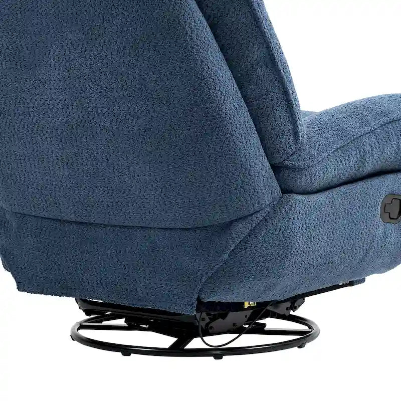 Fauteuil inclinable pivotant à 360 degrés en chenille