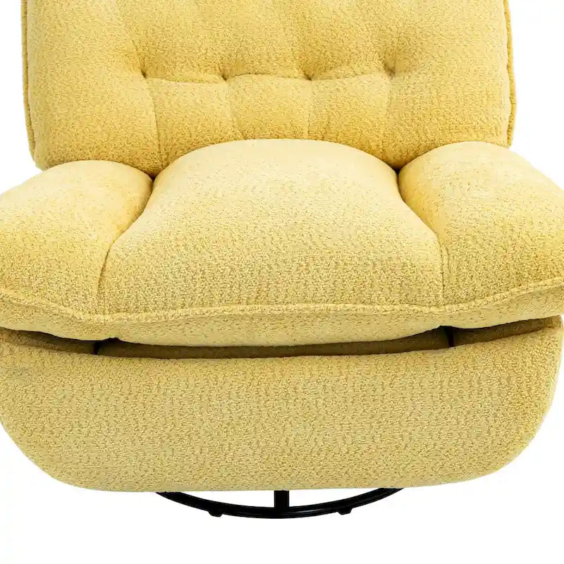 Fauteuil inclinable pivotant à 360 degrés en chenille