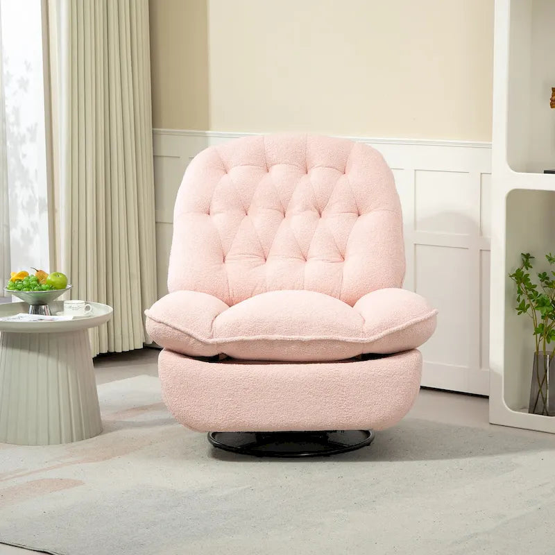 Fauteuil inclinable pivotant à 360 degrés en chenille