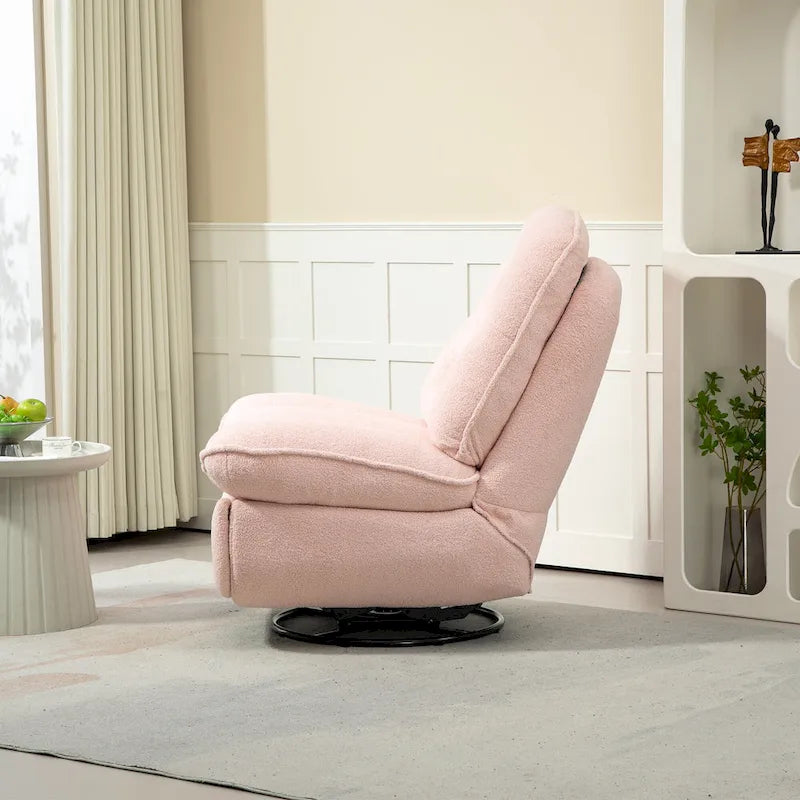 Fauteuil inclinable pivotant à 360 degrés en chenille
