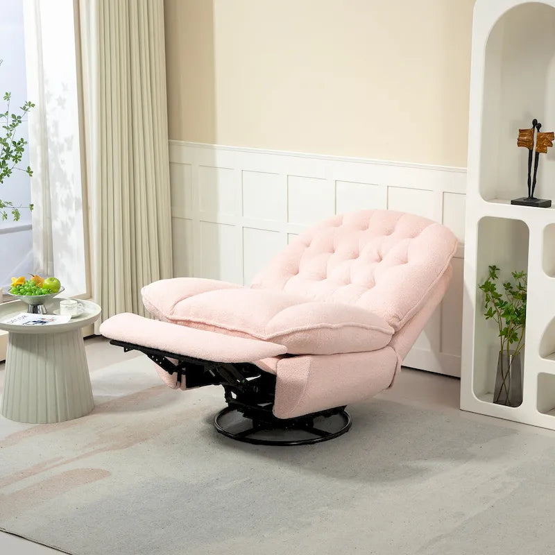 Fauteuil inclinable pivotant à 360 degrés en chenille